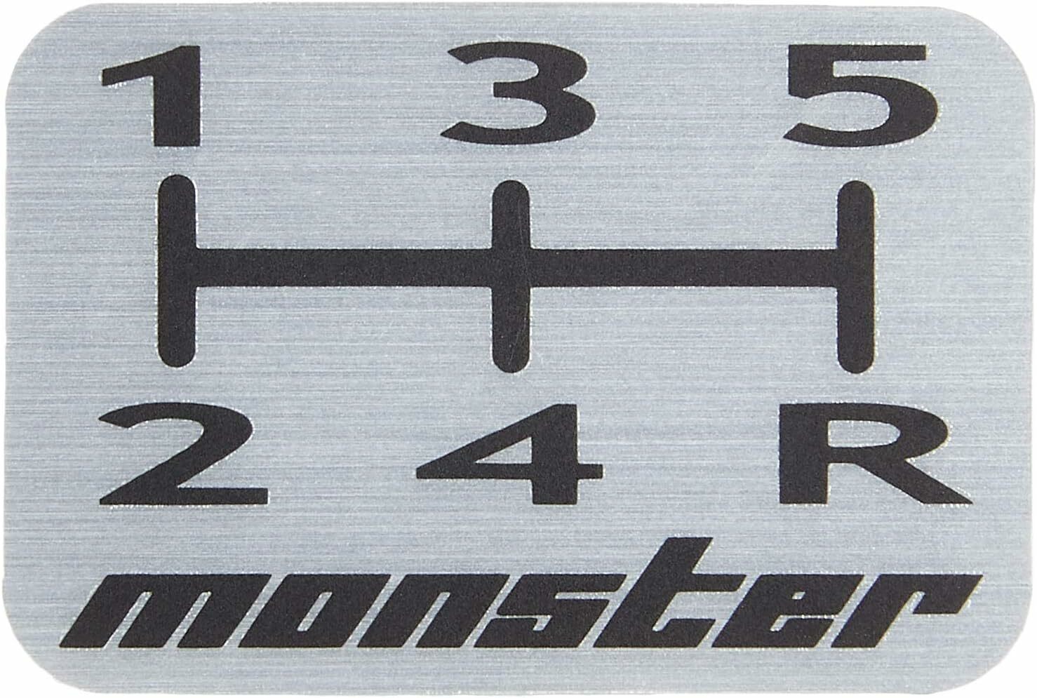MONSTER SPORT 檔位貼紙 5MT 五速手排