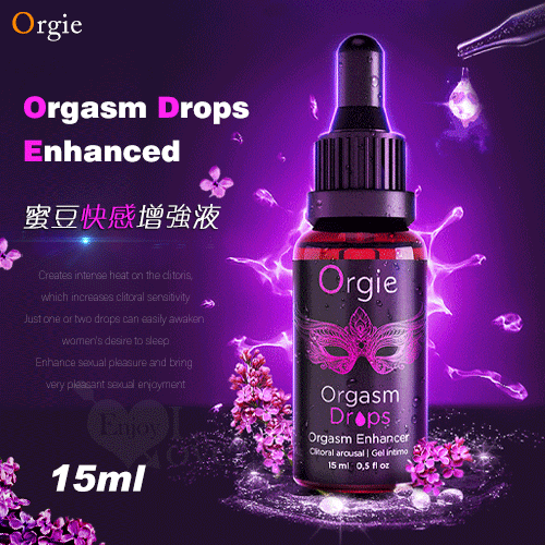 葡萄牙Orgie,Orgasm Drops Enhanced,蜜豆快感增強液,15ml