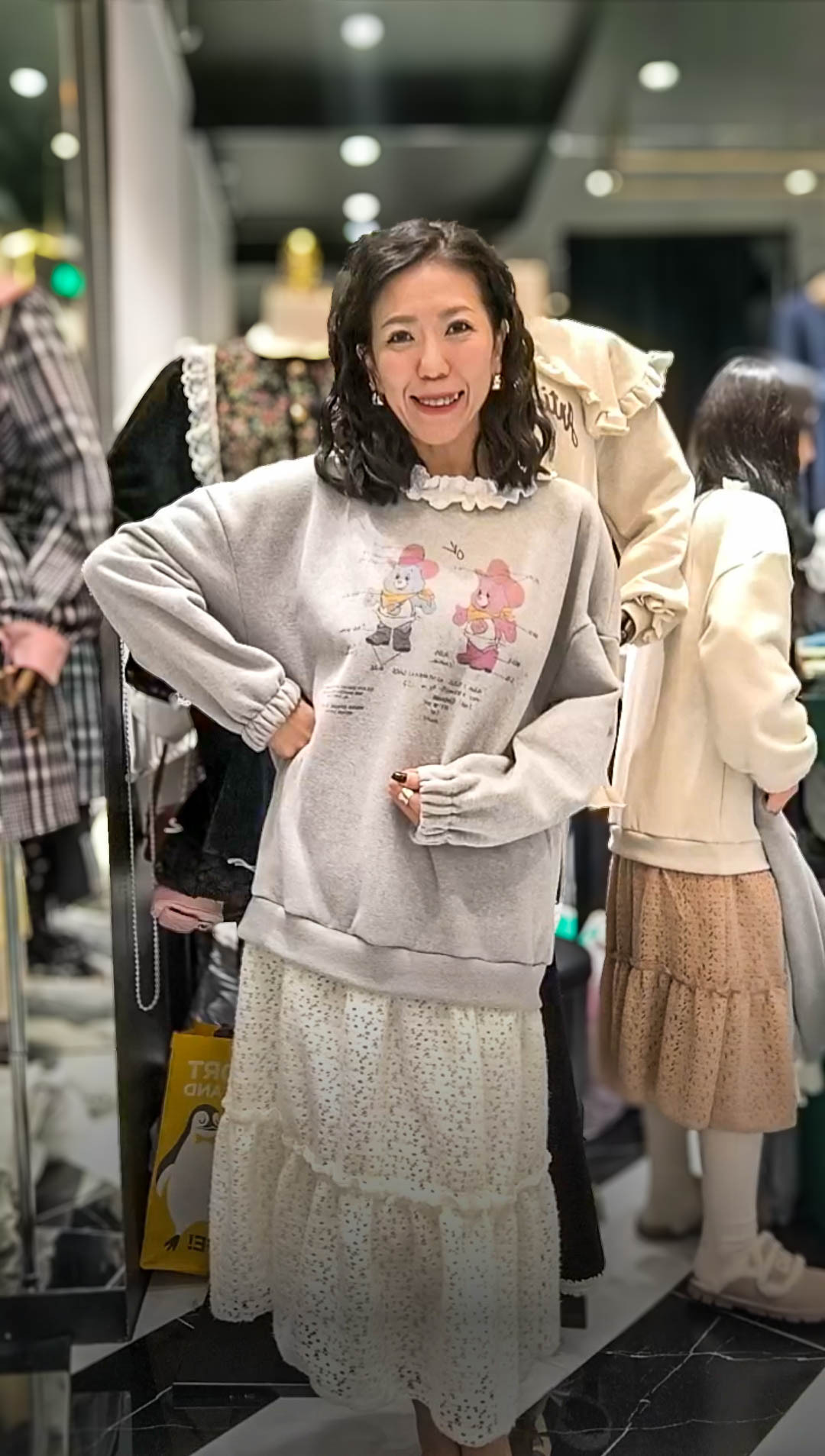 PM_K2661  ▶️兩支熊上衣 👉B:120cm L:116cm 👈
