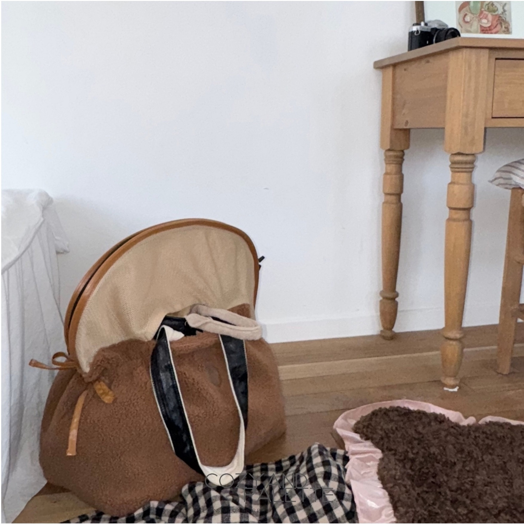 COZY-N 泡泡小熊提袋外出保潔套