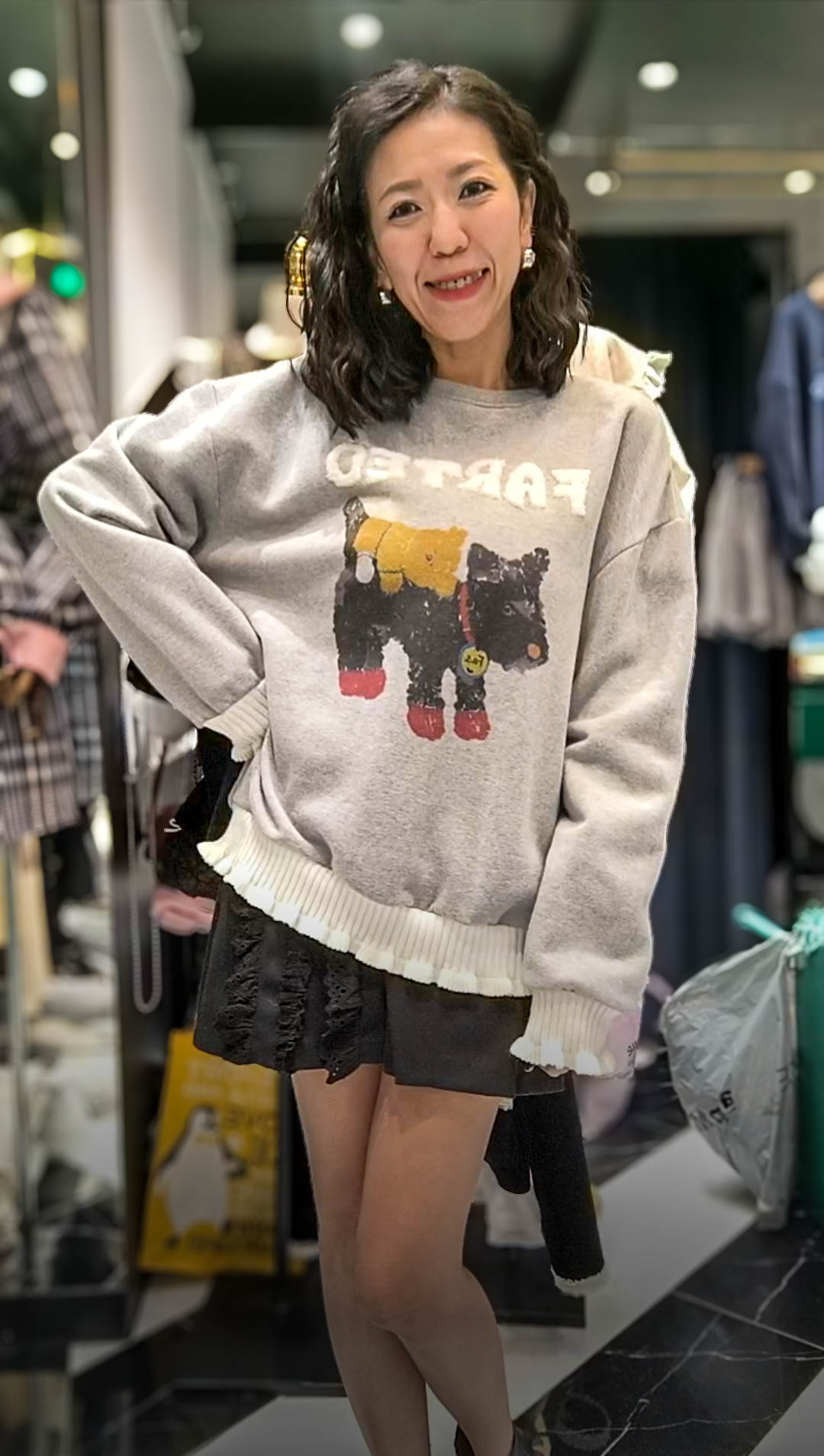 PM_K2657  ▶️狗狗圖衛衣 👉B:130cm L:67cm 👈