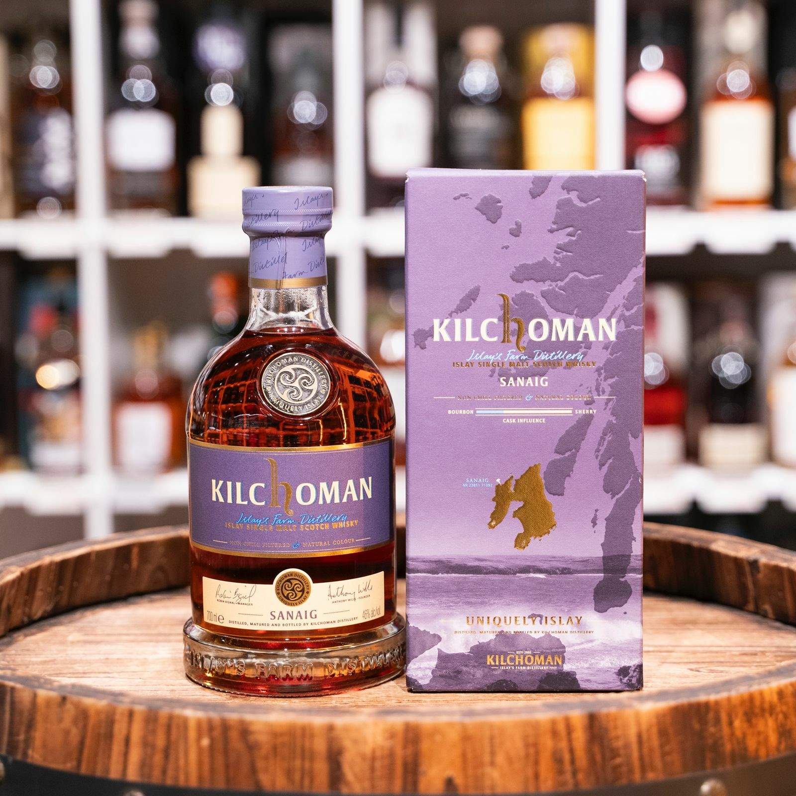 KIlchoman Sanaig Single Malt Whisky