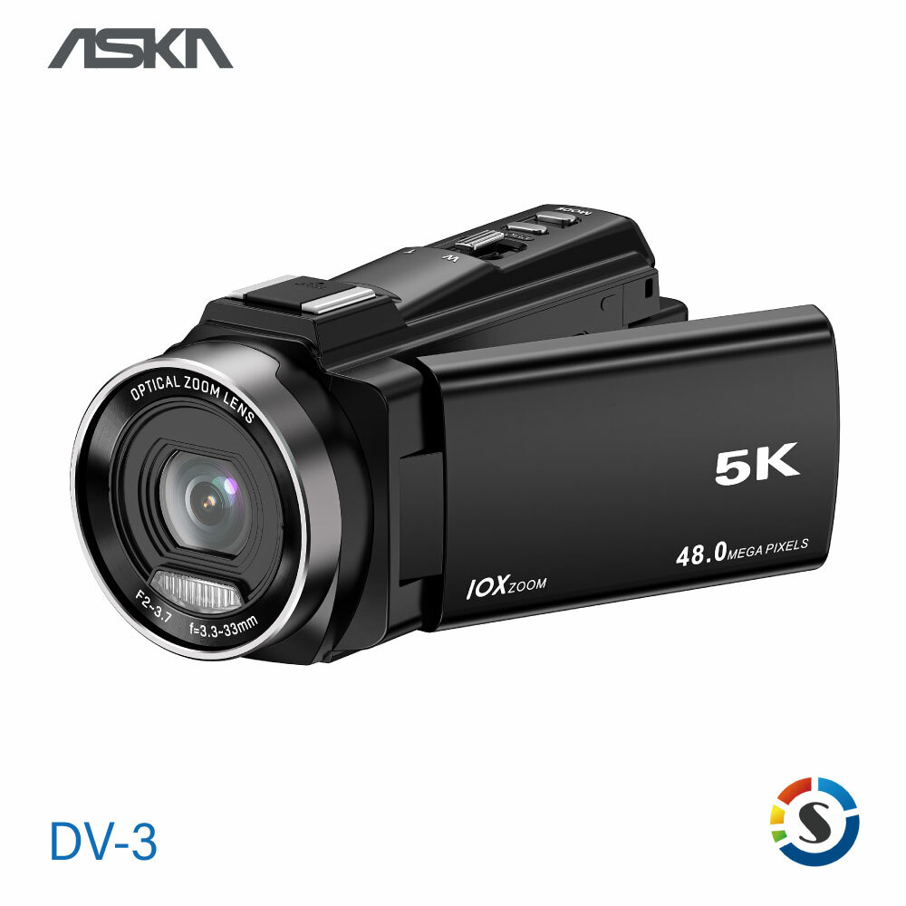 台灣品牌 ASKA  DV-3 光學變焦攝影機