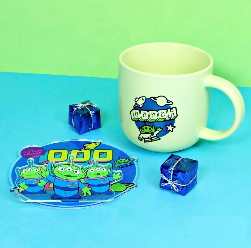 迪士尼反斗奇兵 - 陶瓷杯連3D杯墊套裝 | 三眼仔