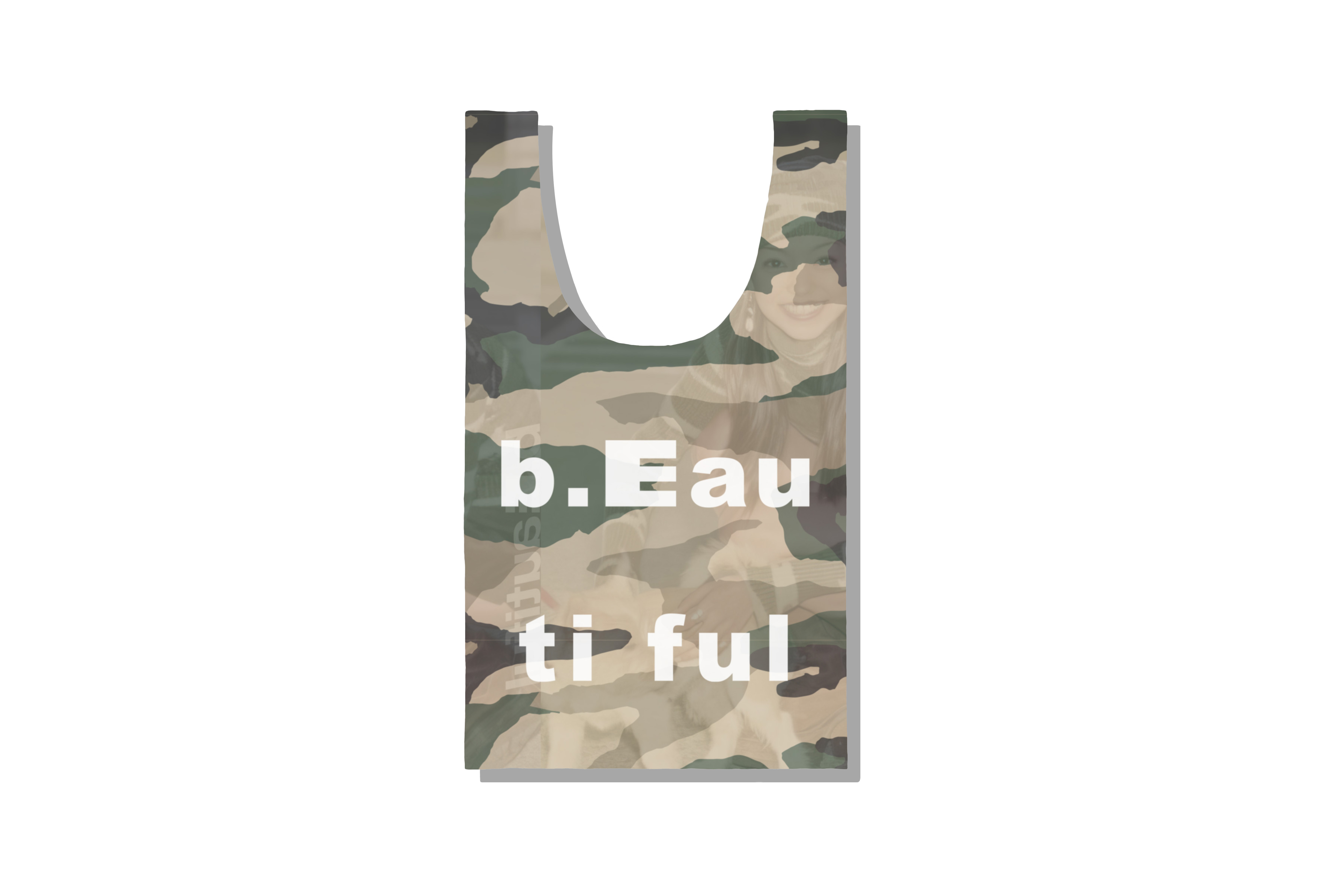 b.Eautiful "Amuro XL Reusable Bag" (Camo)