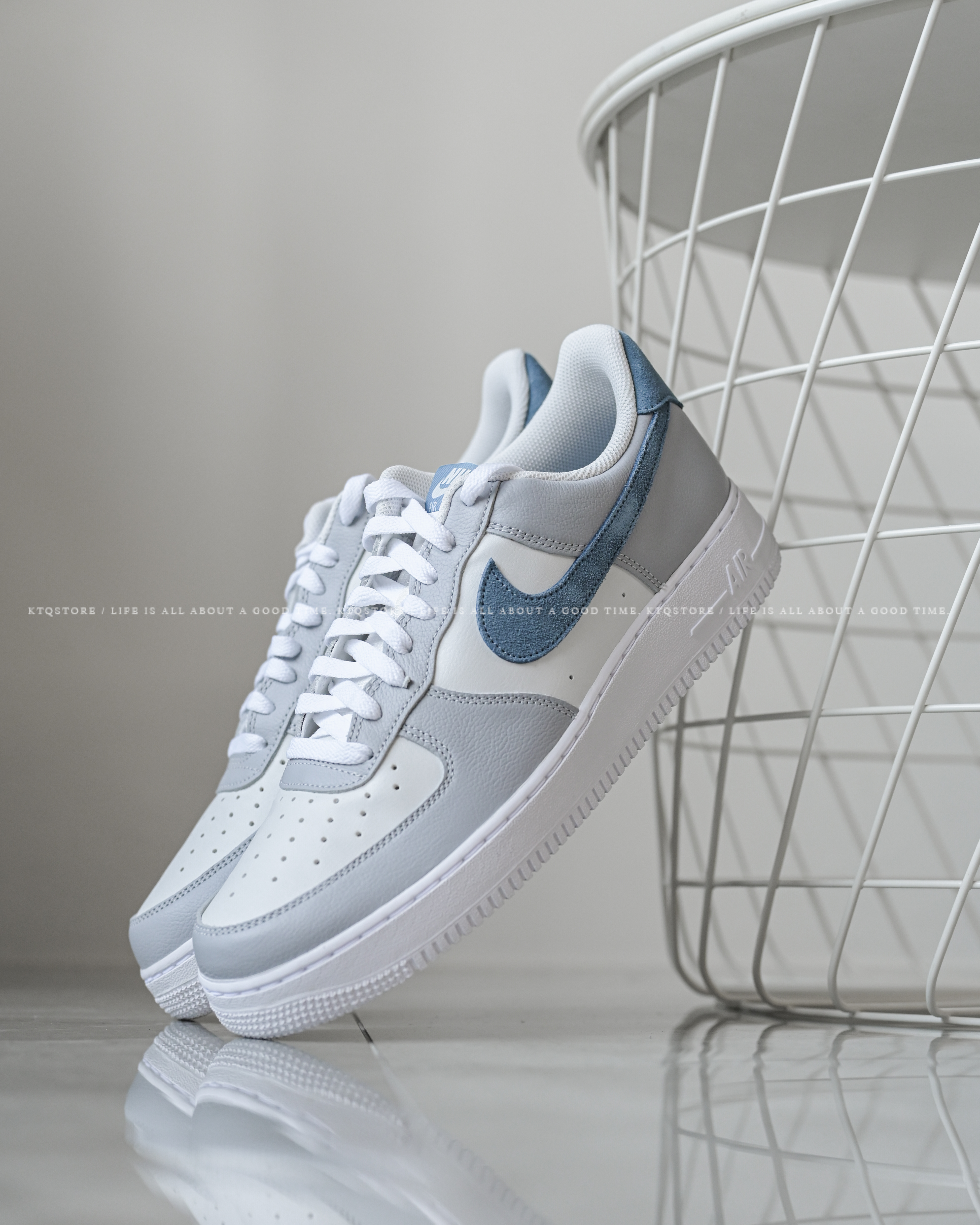 KTQ STORE ‧ Nike Air Force 1 Low 1'07 LV8 奶油藍灰 HV1795-141