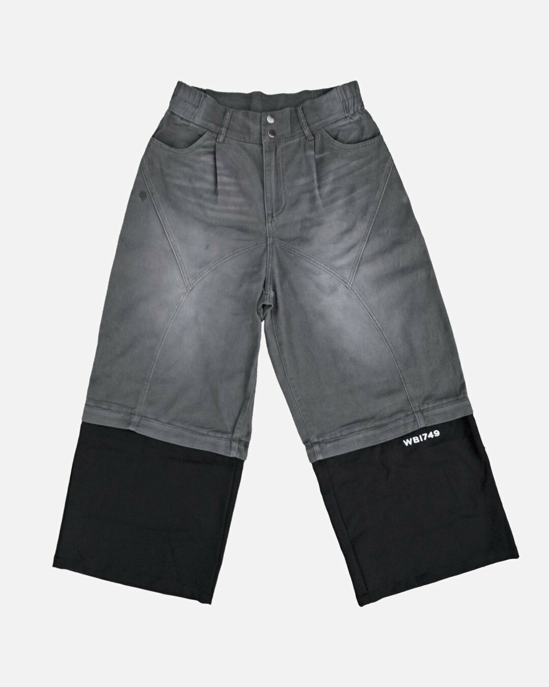 WBI EPS-02 / WBI  Denim tactical faux two-piece patchwo