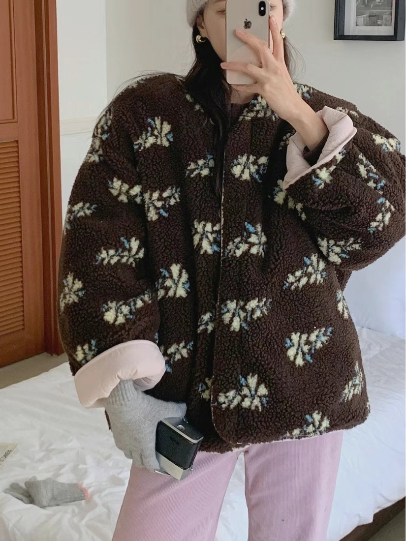 [現貨]Coral 正反兩穿外套 [ 2色 / Free ]