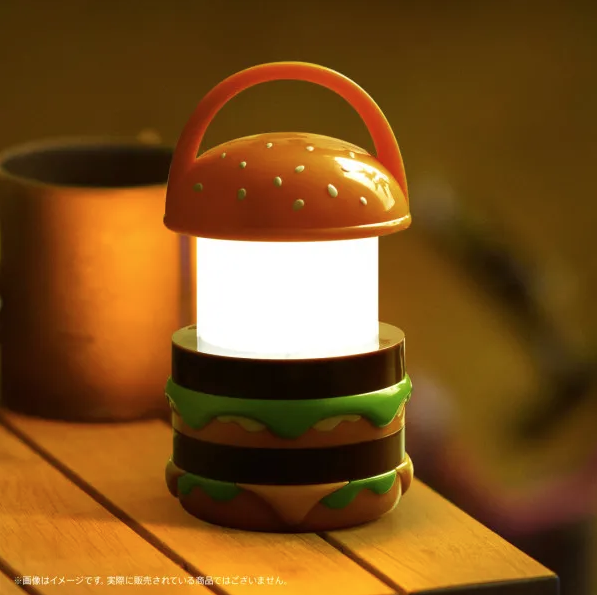 日本麥當勞 X BEAMS DESIGN   巨無霸 露營燈