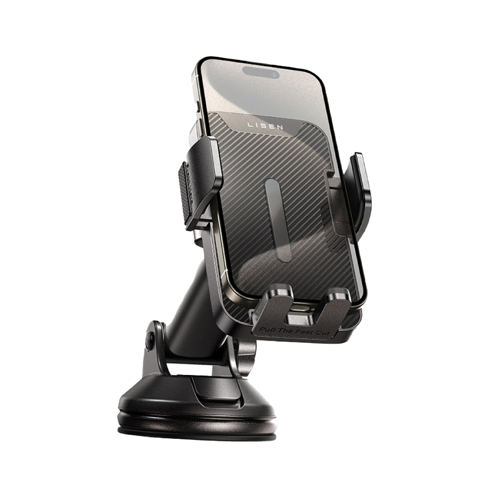 【Lisen】星源手動鎖吸盤支架