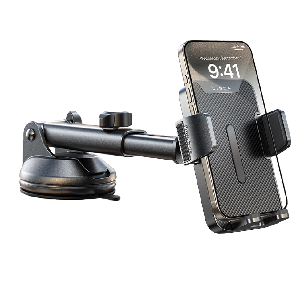 【Lisen】星源手動鎖吸盤支架