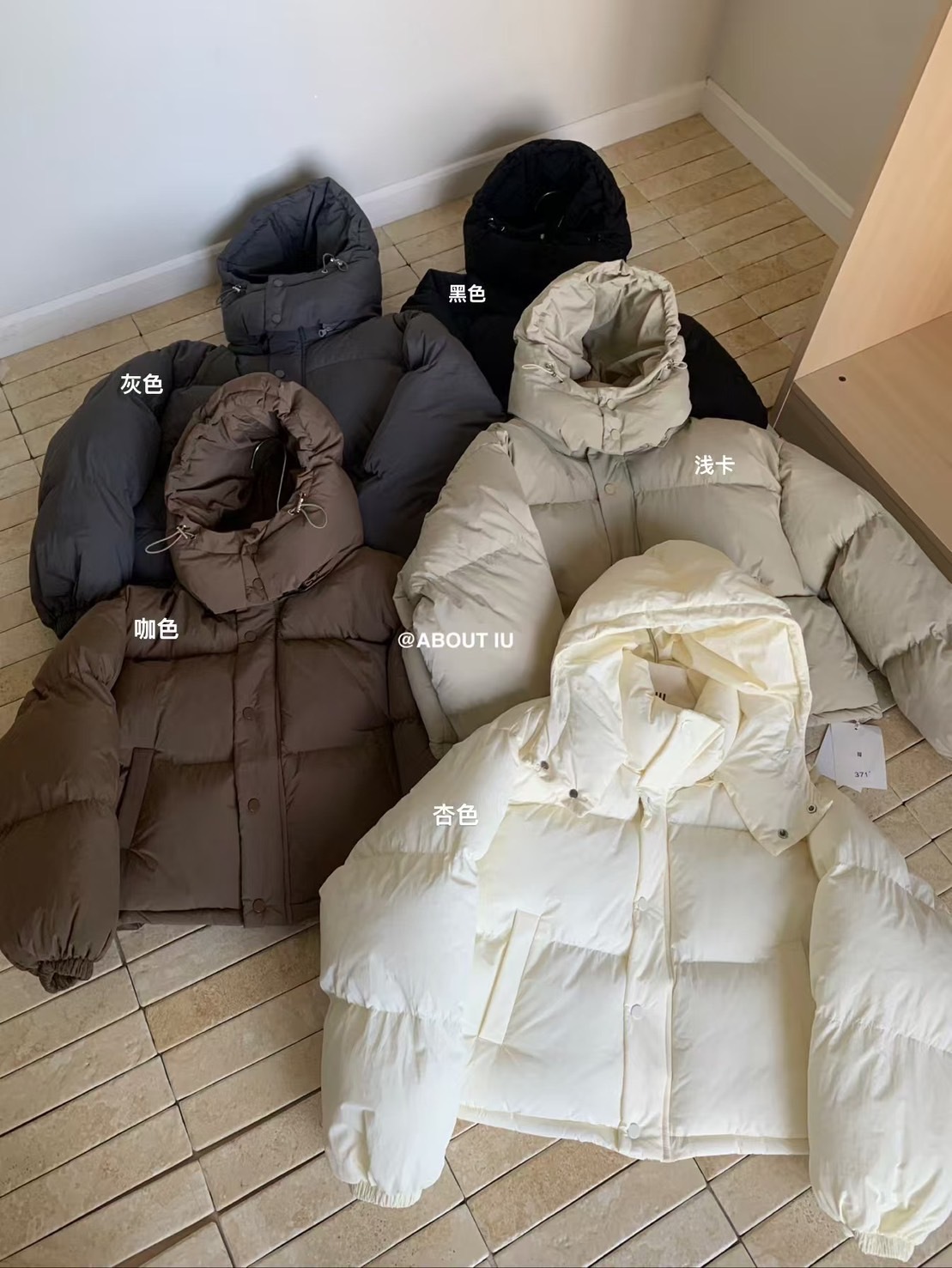 (GOAL) 女孩限定 短版連帽麵包外套 371