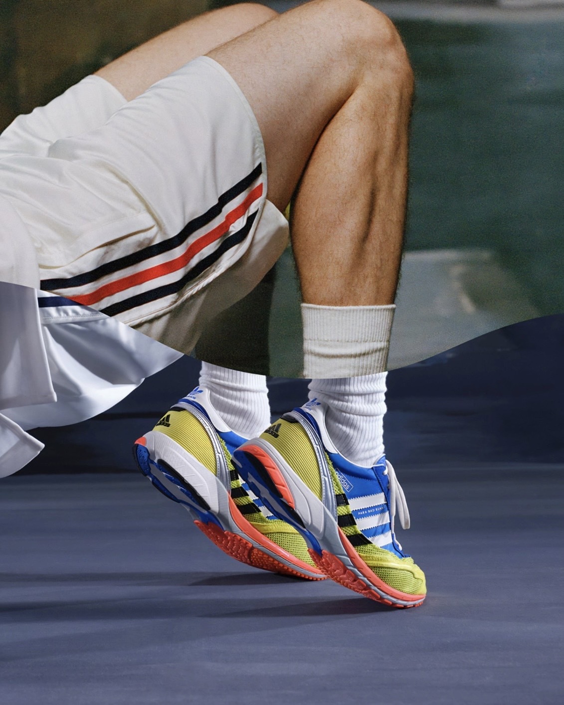 【Focus Store】預購  Bad Bunny x Adidas Originals Adizero SL72 "Active" 藍黃色 JQ8757