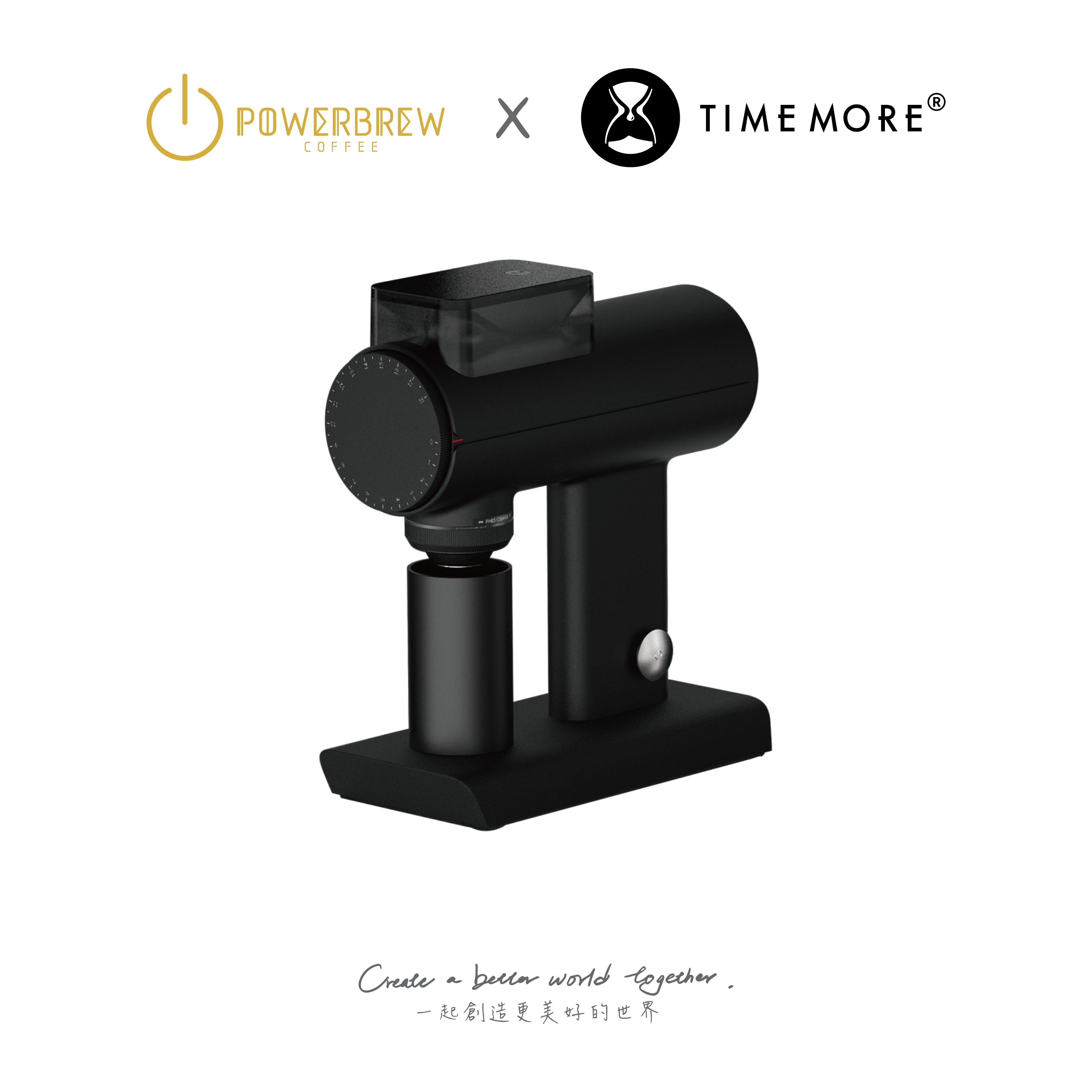 泰摩雕刻家電動磨豆機 078|