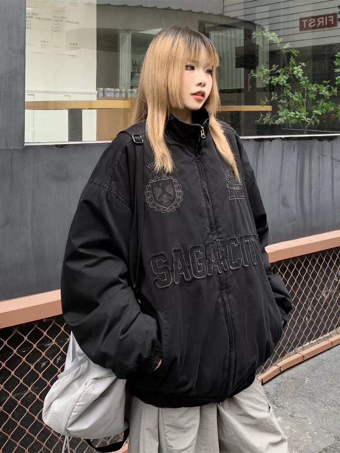 (GOAL) 美式 復古刺繡 飛行夾克 68367 ERHU