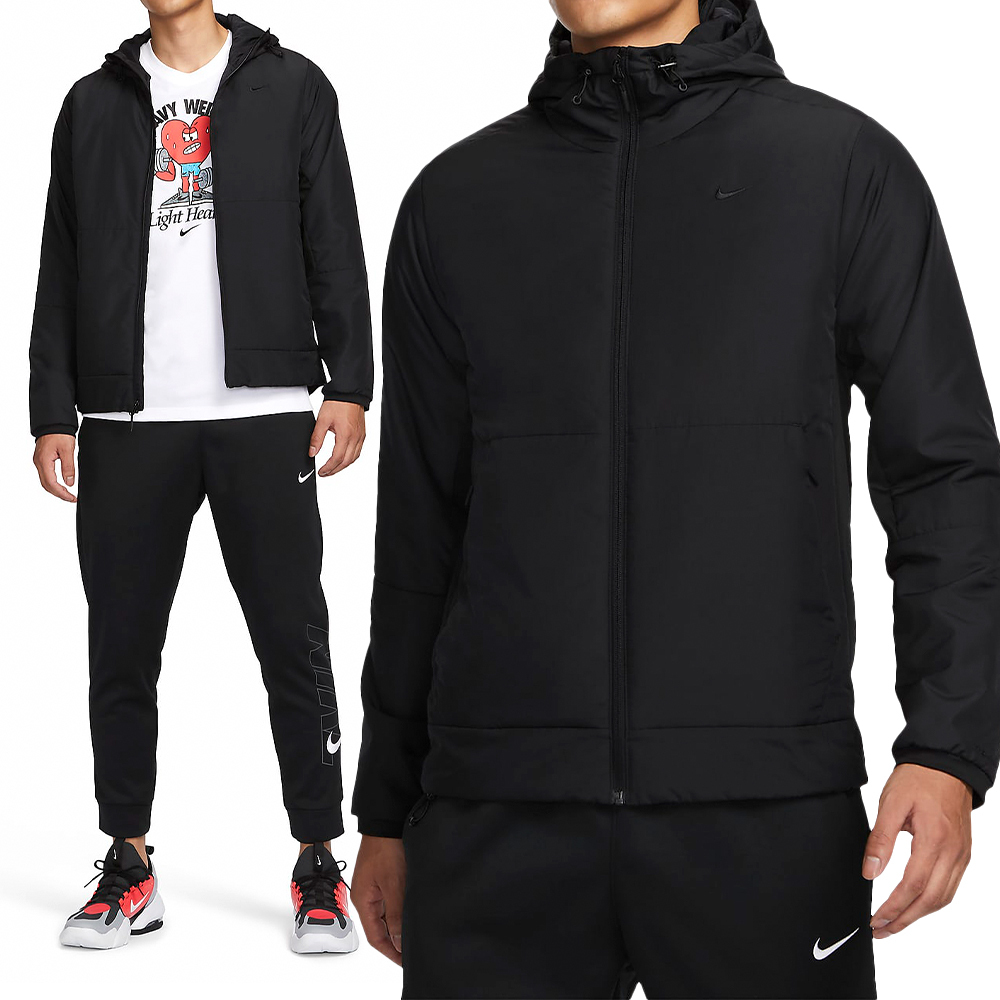 Nike Unlimited SYNFL JKT 男款 黑色 保暖 防潑水 可收納 連帽 外套 FB7545-010