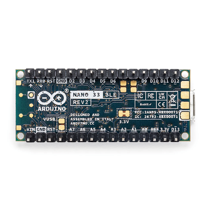 Arduino Nano 33 BLE Rev2 己焊針腳