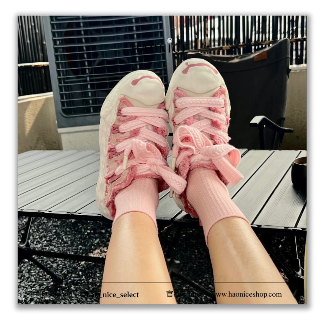 【HAO NICE】100%正品 H52 潮流精品🔥甜美風奶油蛋糕鞋 布鞋