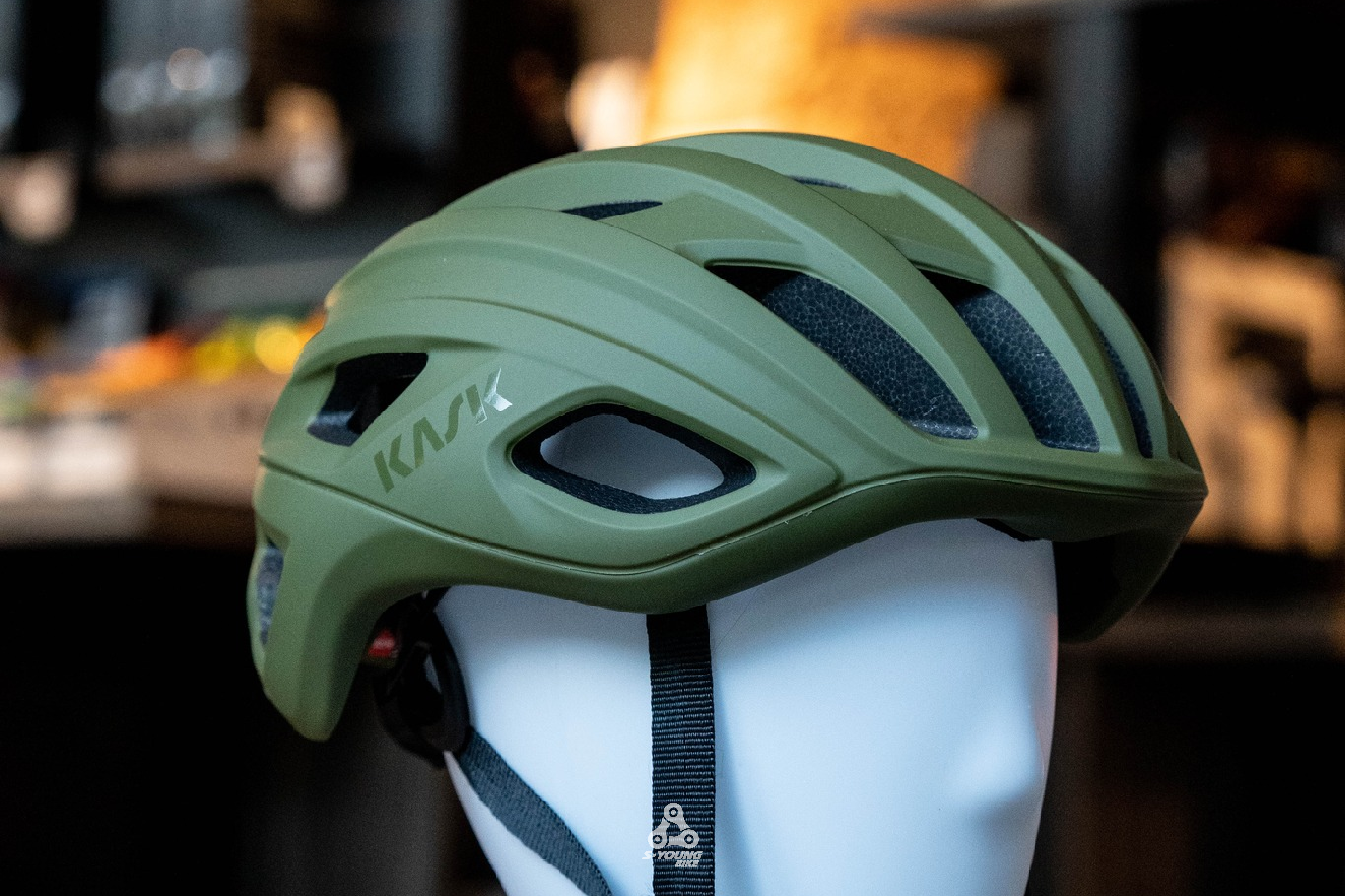 【KASK】MOJITO 3 WG11 自行車公路車安全帽 / Olive Green Matt 消光橄欖綠