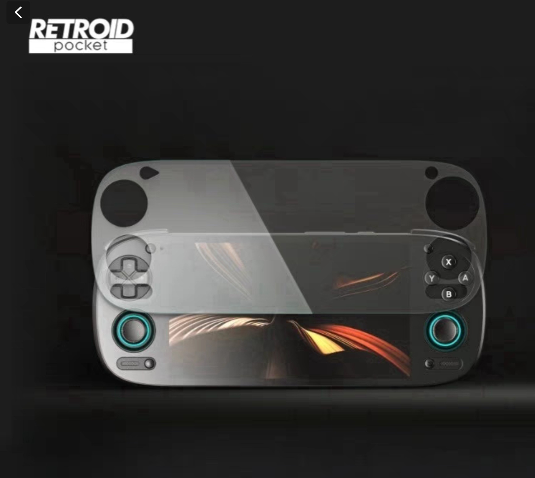 Retroid Pocket 5 遊戲掌機專用全屏玻璃貼