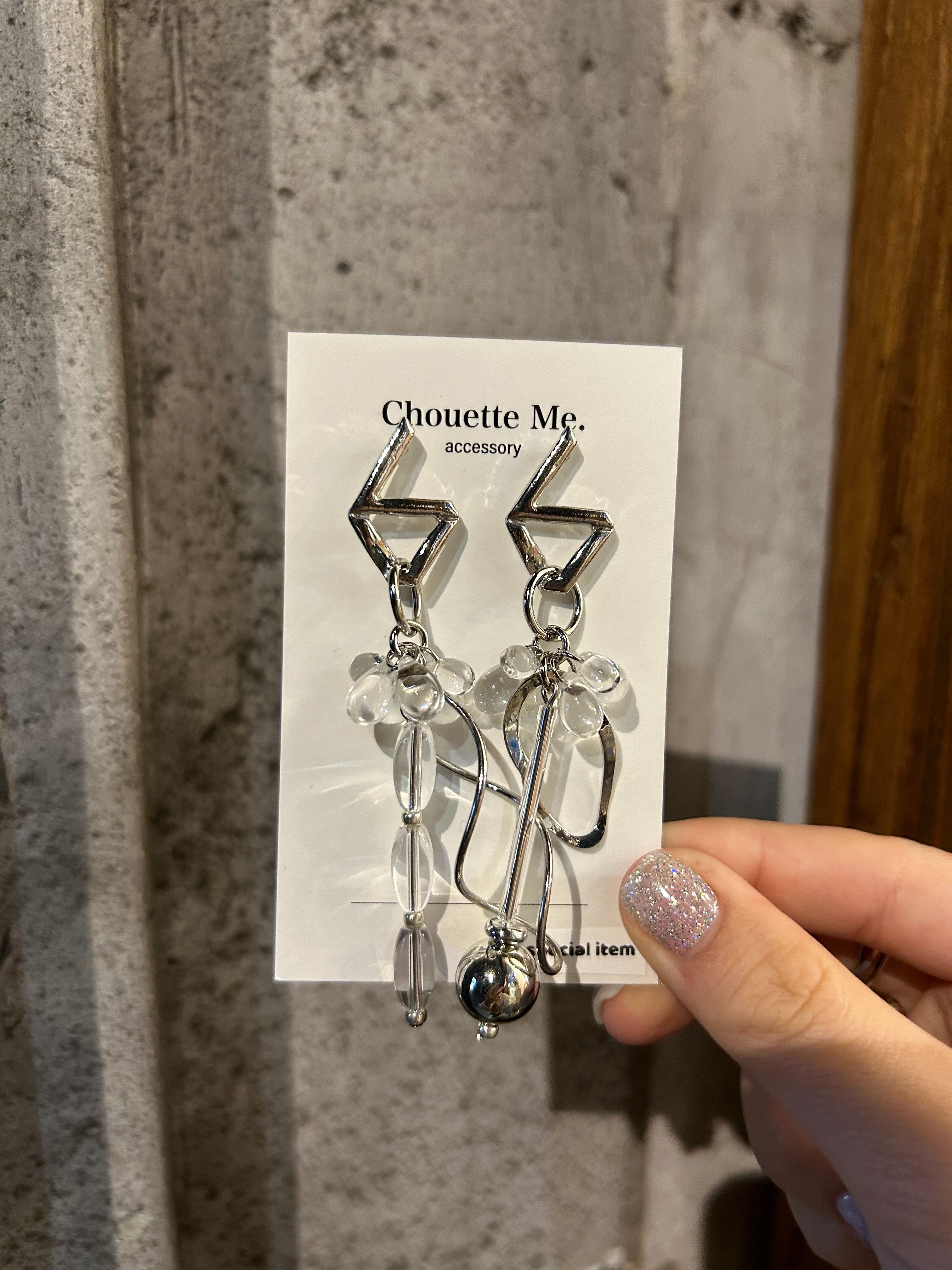 [Chouette Me.] limited silver clear