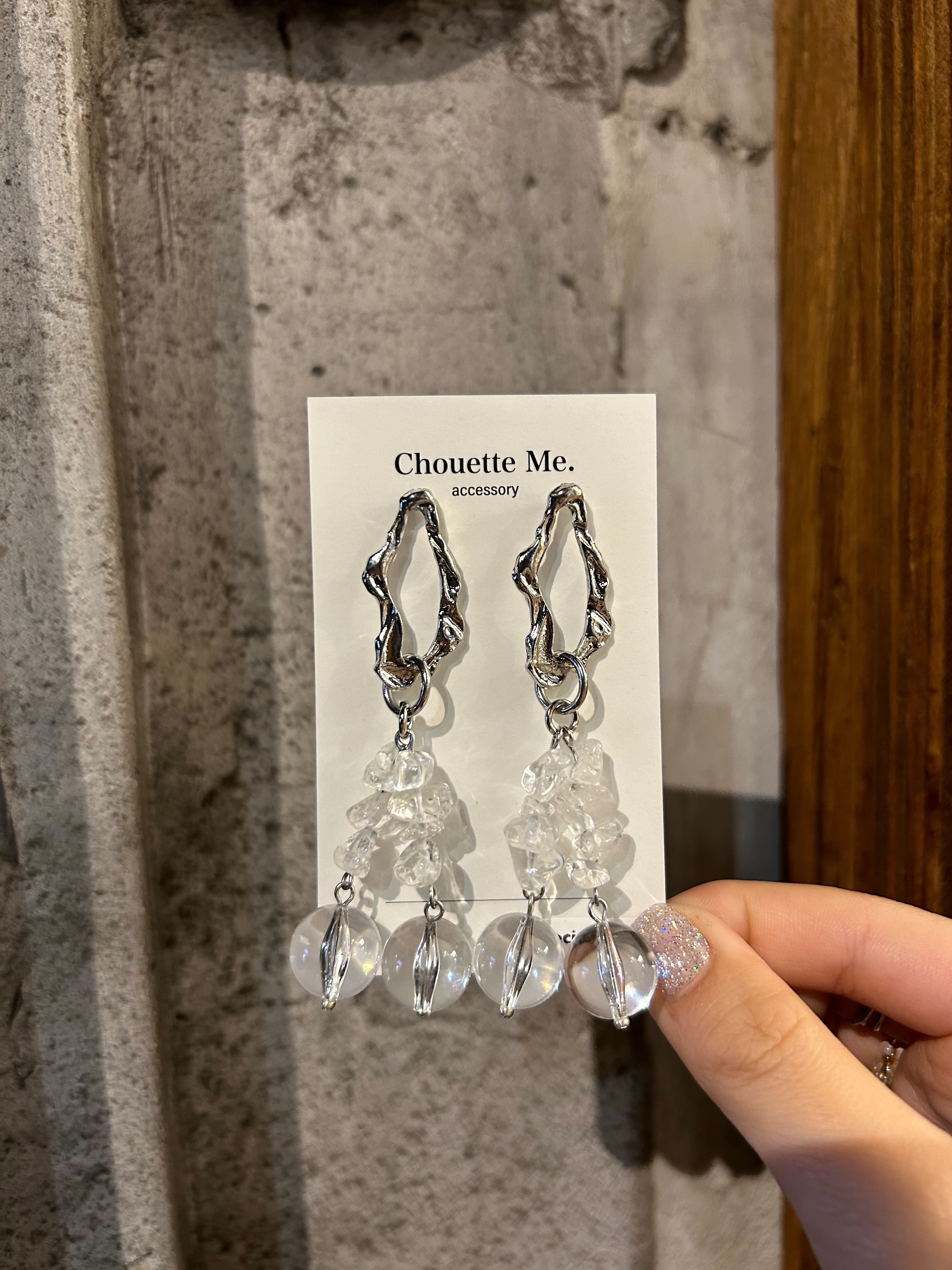 [Chouette Me.] limited silver clear