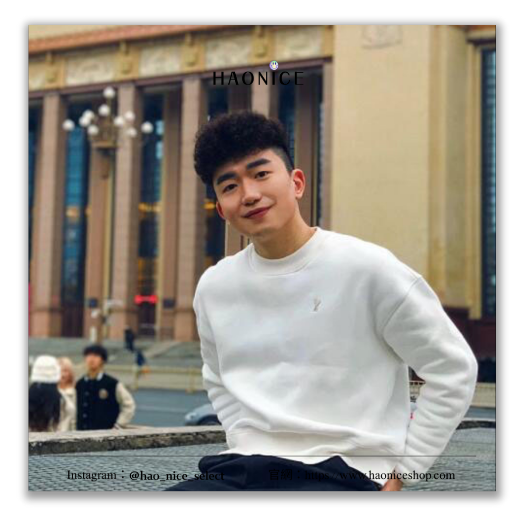 【HAO NICE】最新款❗️金屬立體標 100%正品 AMI 法國精品🇫🇷純棉圓領長袖 大學T