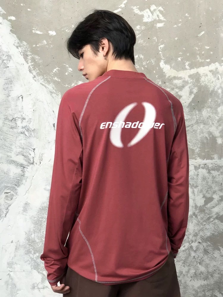 ENshadower隱蔽者 SORONA索羅娜吸濕速乾不規則線跡撞色長袖