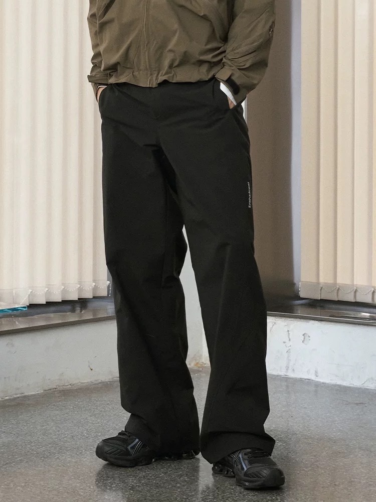 ENshadower隱蔽者 雷射沖孔透氣戶外休閒褲輕薄輪廓直筒褲