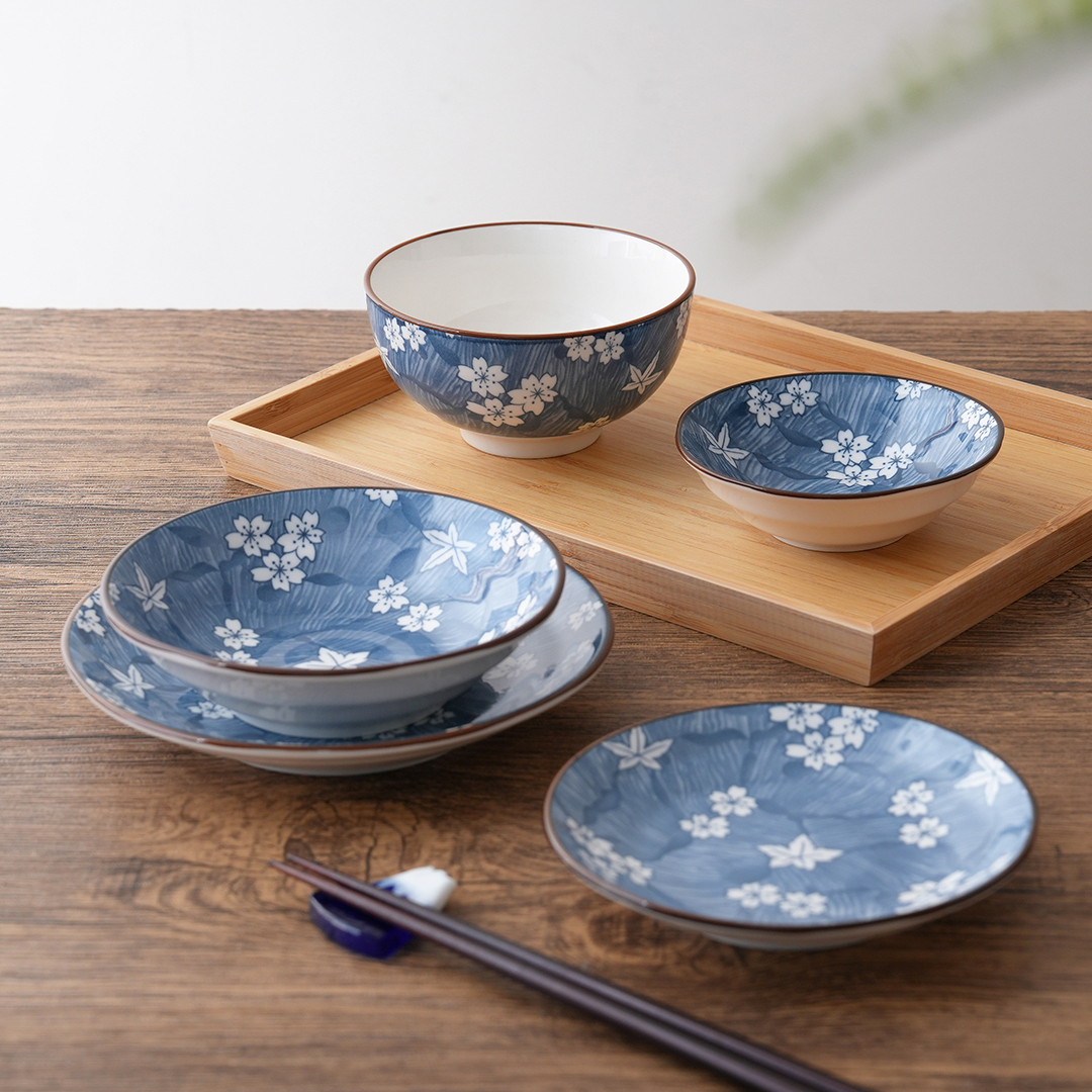 NEWBORN餐碗/櫻 約11.3x5.7cm