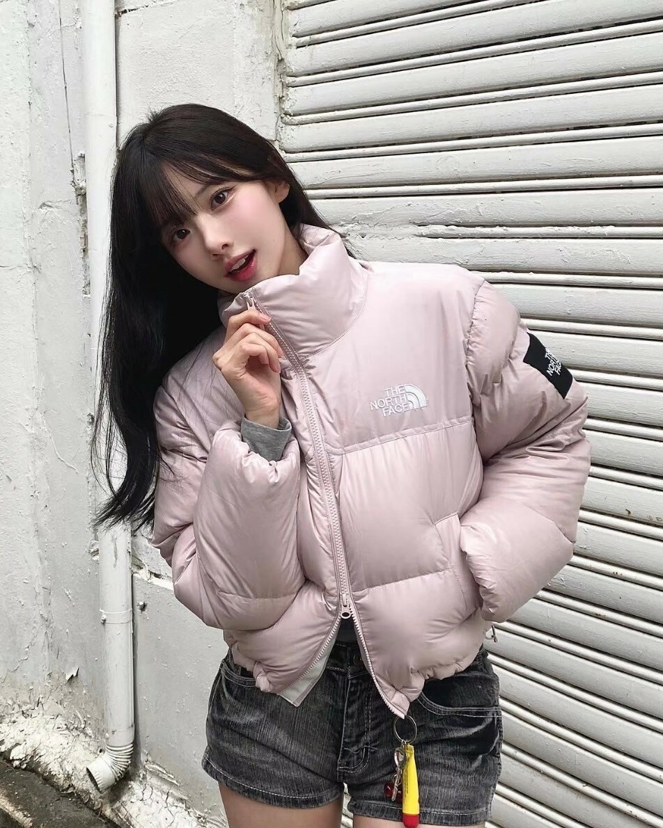 The North Face TNF 24FW  W'S NOVELTY NUPTSE RDS DOWN JACKETV 北臉 羽絨外套 粉色