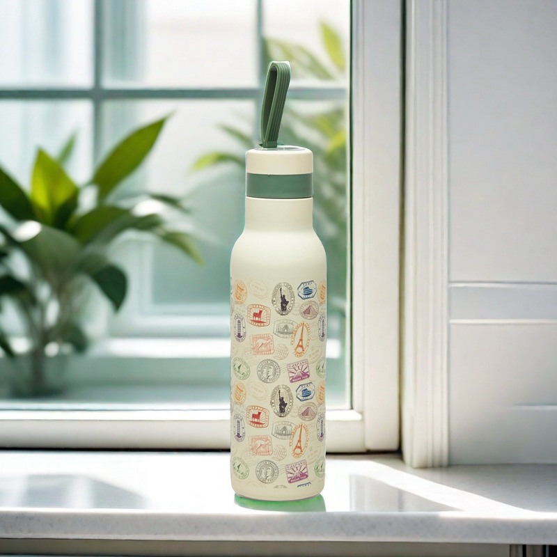 【限量福利品】行旅印記 不鏽鋼輕量保溫瓶500ml