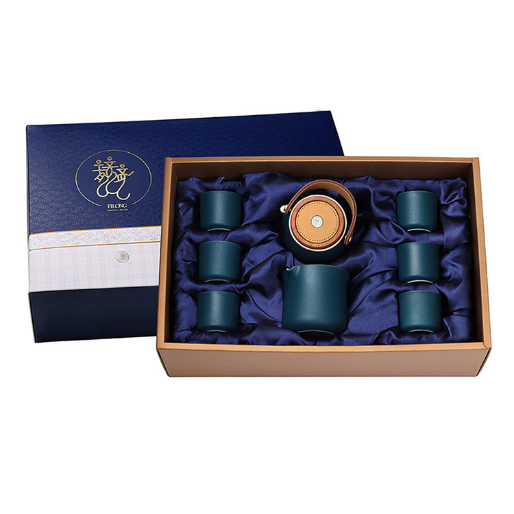 風靡革履(壺+公杯+6小杯)8入禮盒