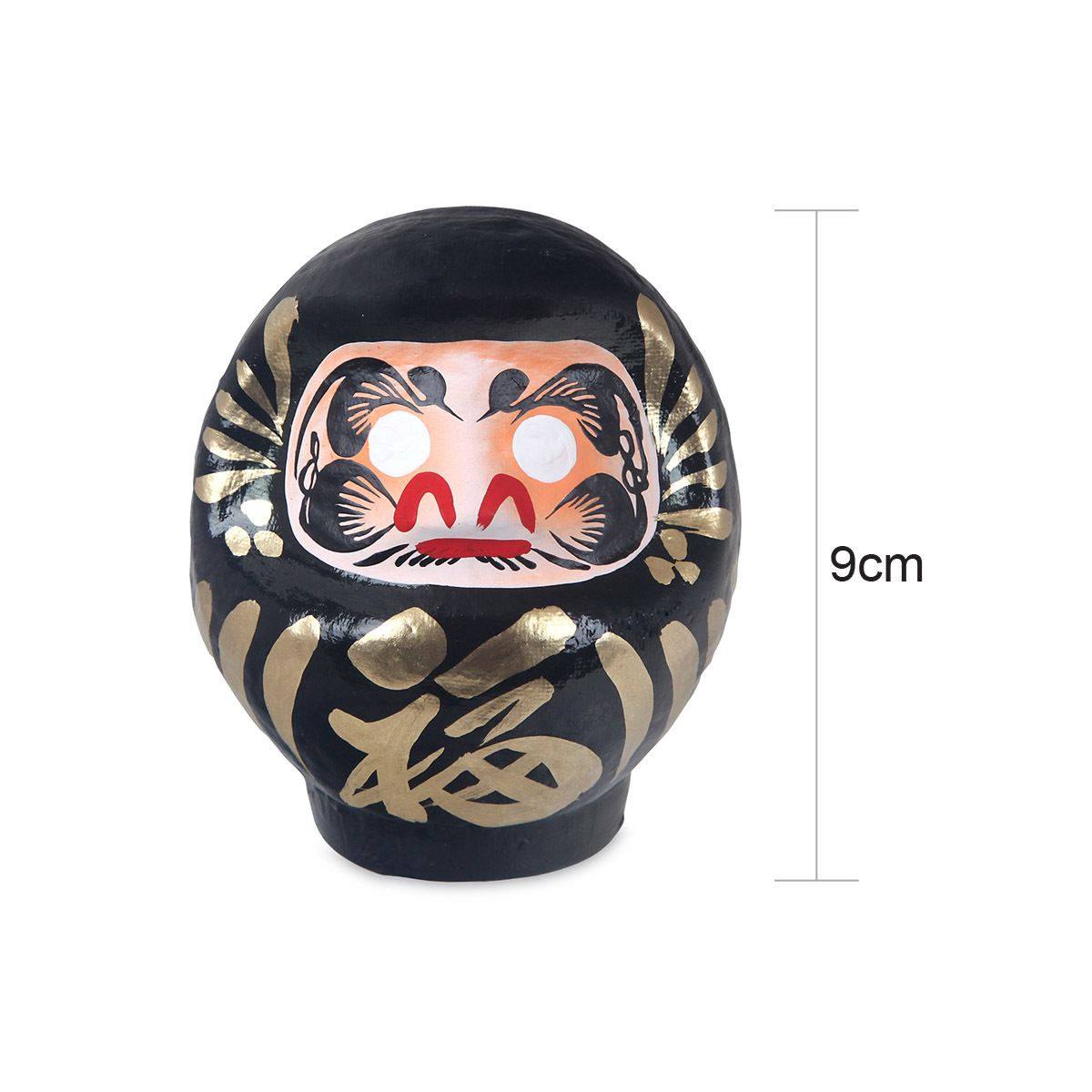 日本 今井達摩NAYA- 達摩不倒翁公仔 -黑色