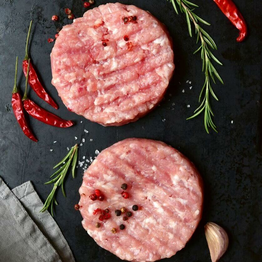 US Pork Sausage Patties (4 pieces) (Frozen)