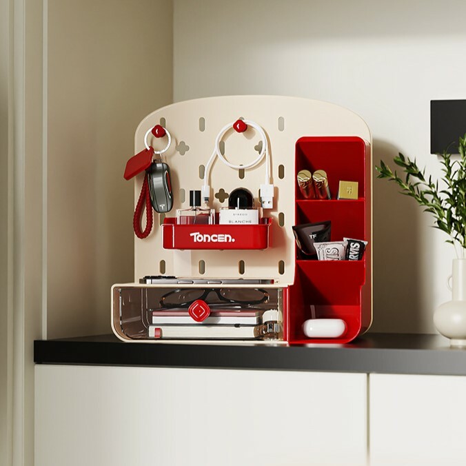 《5484》ins書桌神奇洞洞板分類收納盒