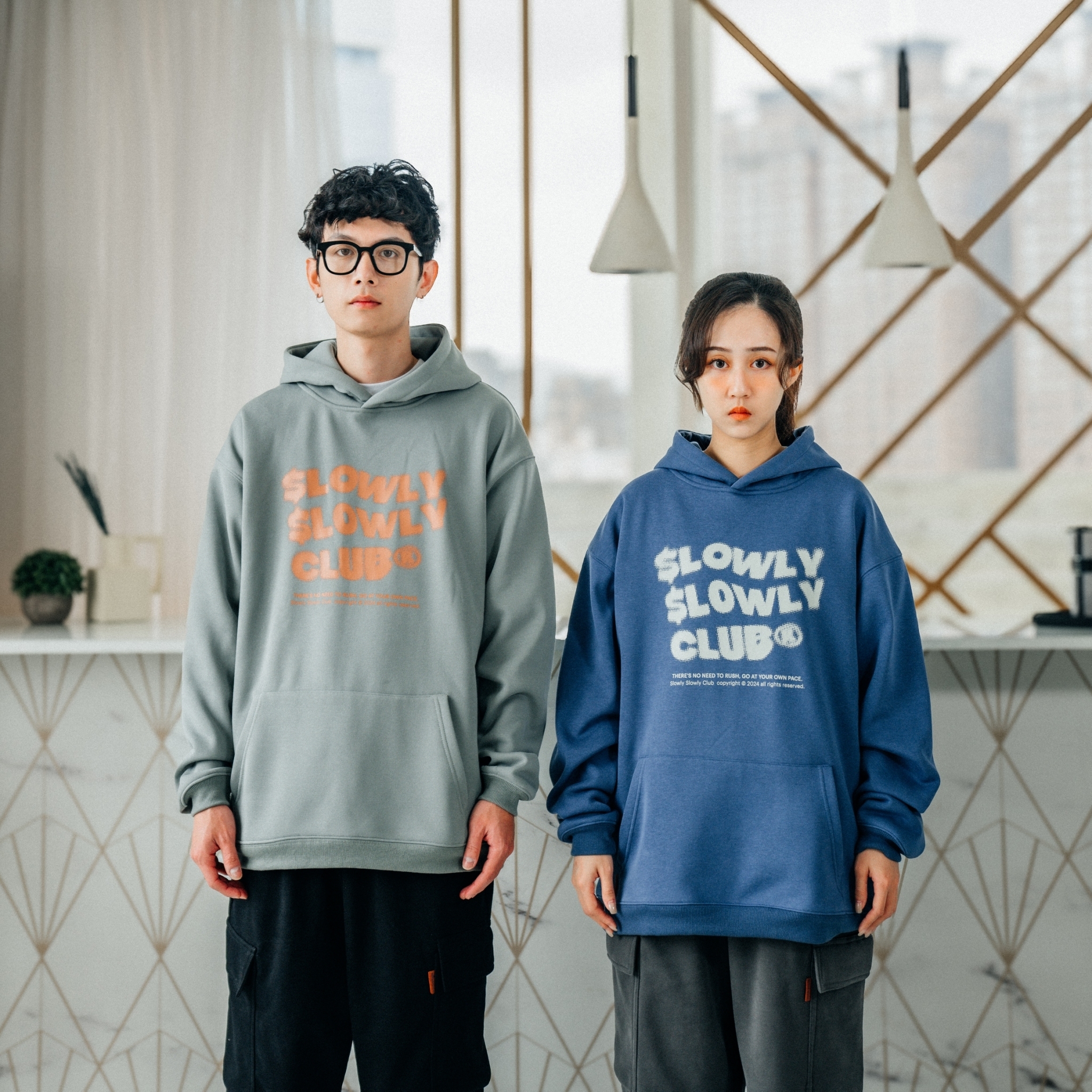 SBG 慢吞吞半色調網點寶寶絨帽T SB1226