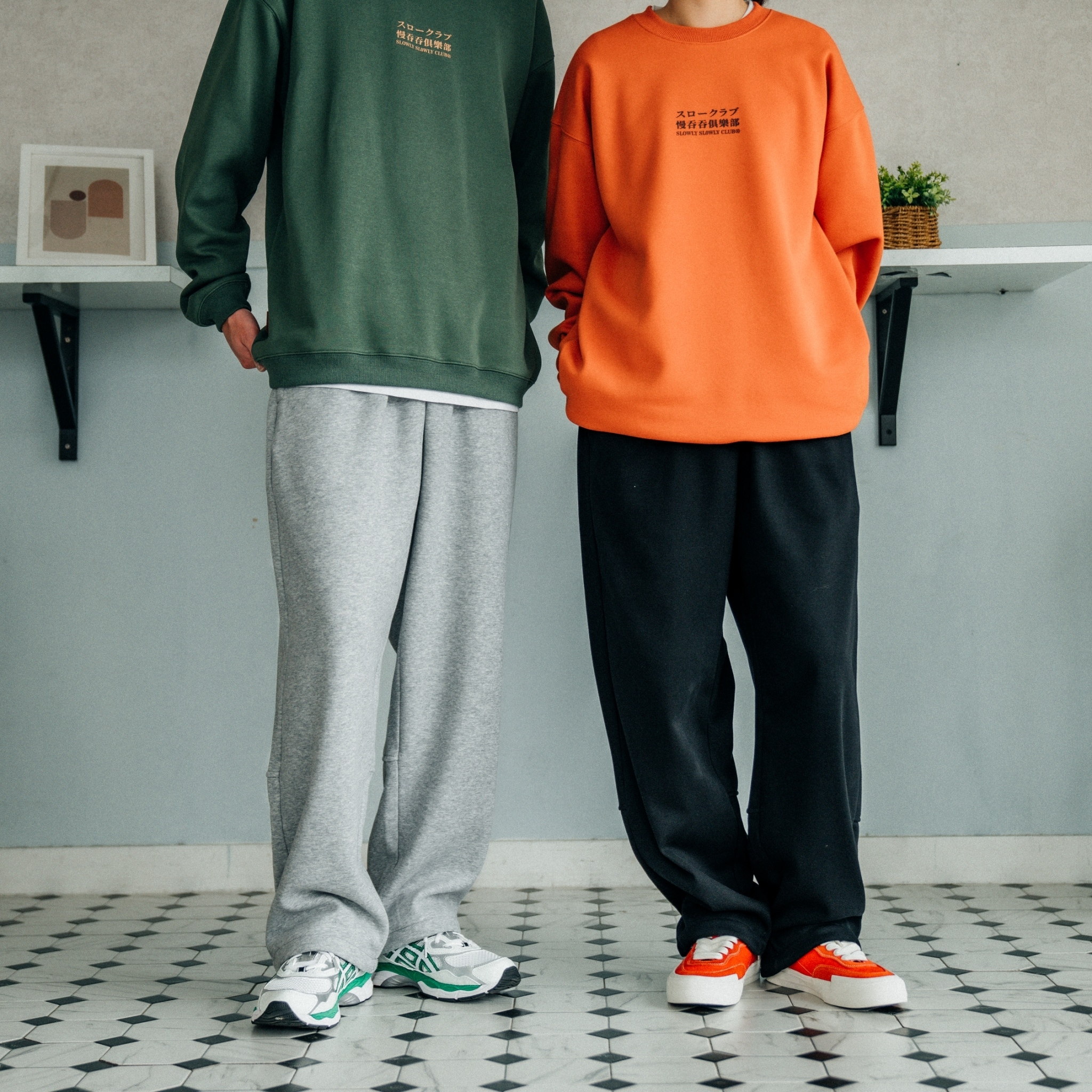 SBG 寶寶絨後腿車縫磨毛棉褲 SB6122