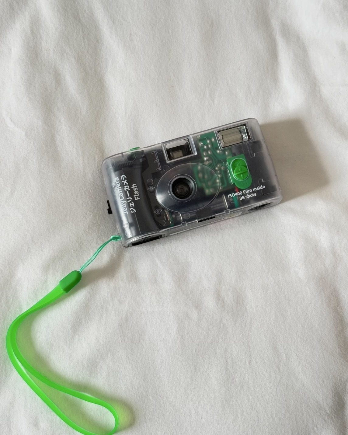 <國外限定>富士 FUJI 果凍相機 即可拍 全透明特別版 底片相機