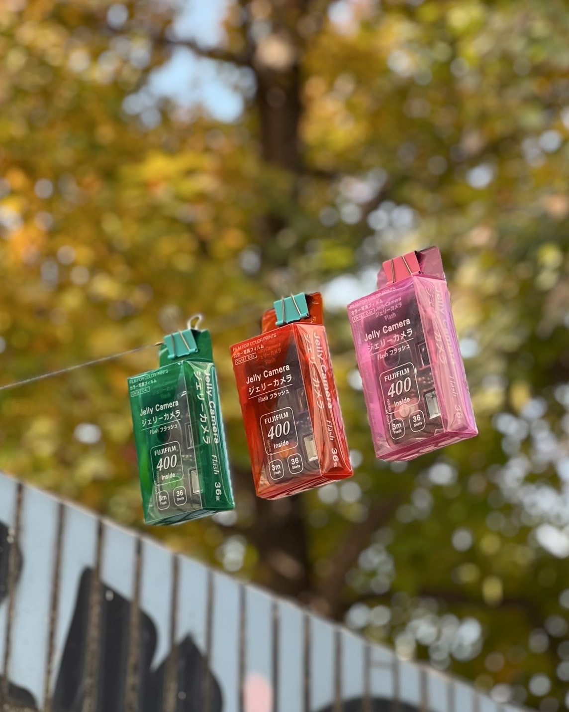 <國外限定>富士 FUJI 果凍相機 即可拍 全透明特別版 底片相機