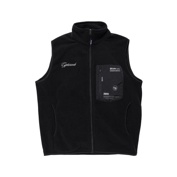 Cypher Script Logo Fleece Vest