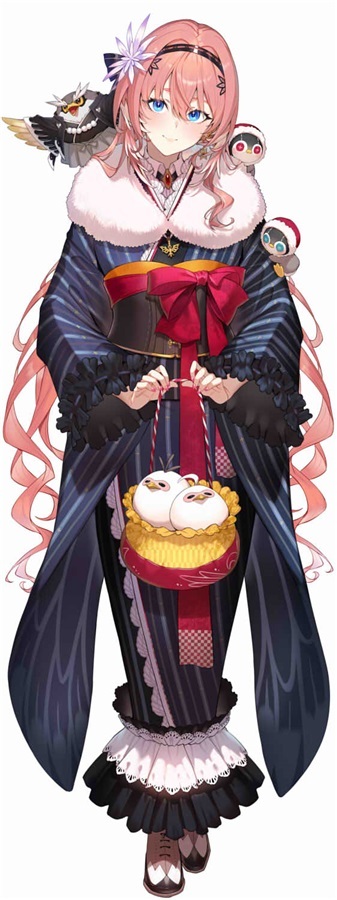 C105「同人代購」「Melonbooks代購」おもちやさん - 鷹嶺ルイ　お正月Ver アクリルスタンド 立牌