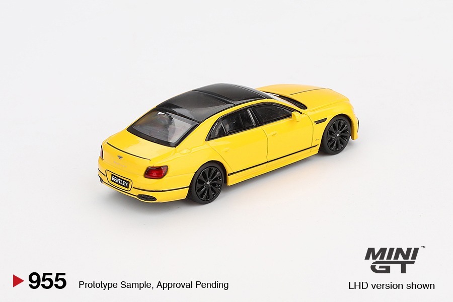 MINI GT 1/64 賓利 Bentley Flying Spur Monaco Yellow LHD
