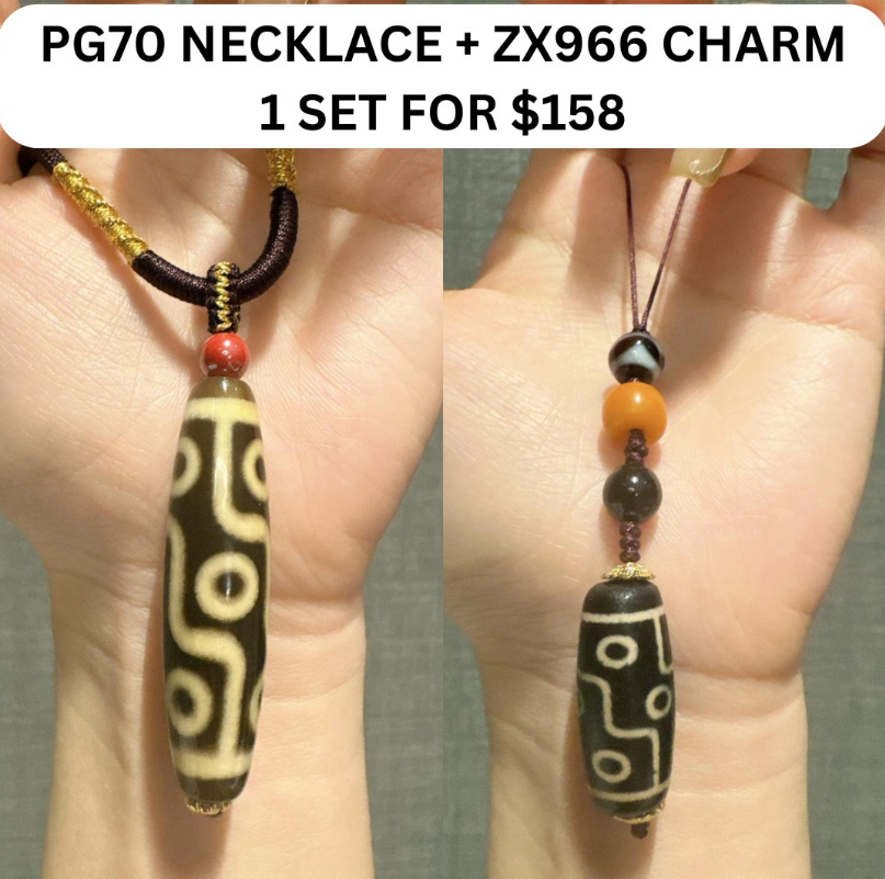 1 SET PG70 NECKLACE + 1 ZX966 CHARM