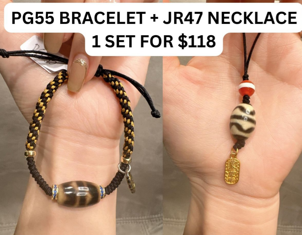 1 SET PG55 BRACELET + 1 JR47 NECKLACE