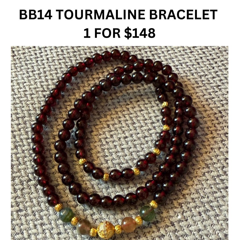 1 BB14 TOURMALINE BRACELET