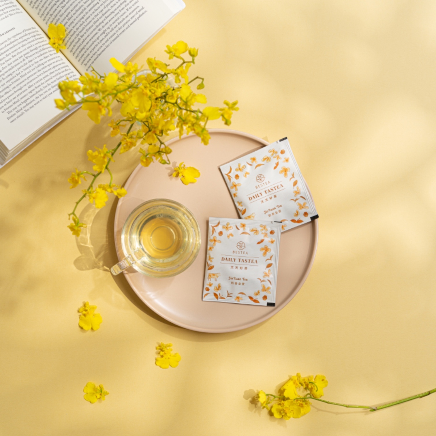 奶香金萱｜原葉茶包12入｜天天好茶