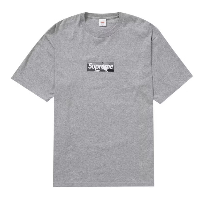 【瑕疵商品】-(B9)-SUPREME EMILIO PUCCI BOX LOGO  灰黑-SS21T4