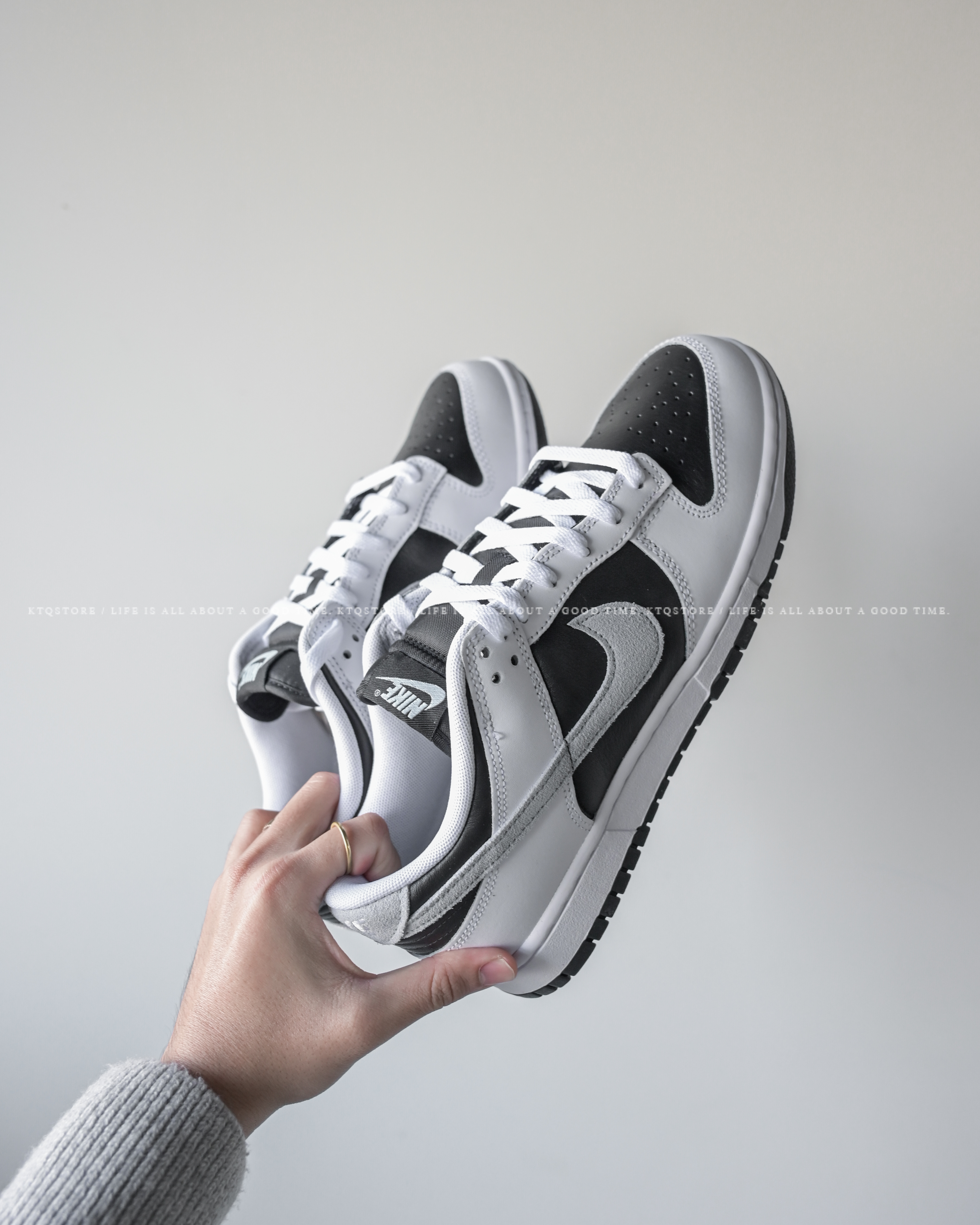 KTQ STORE ‧ Nike Dunk Low "Reverse Panda 2.0" 反轉熊貓 白黑灰 IB4620-141