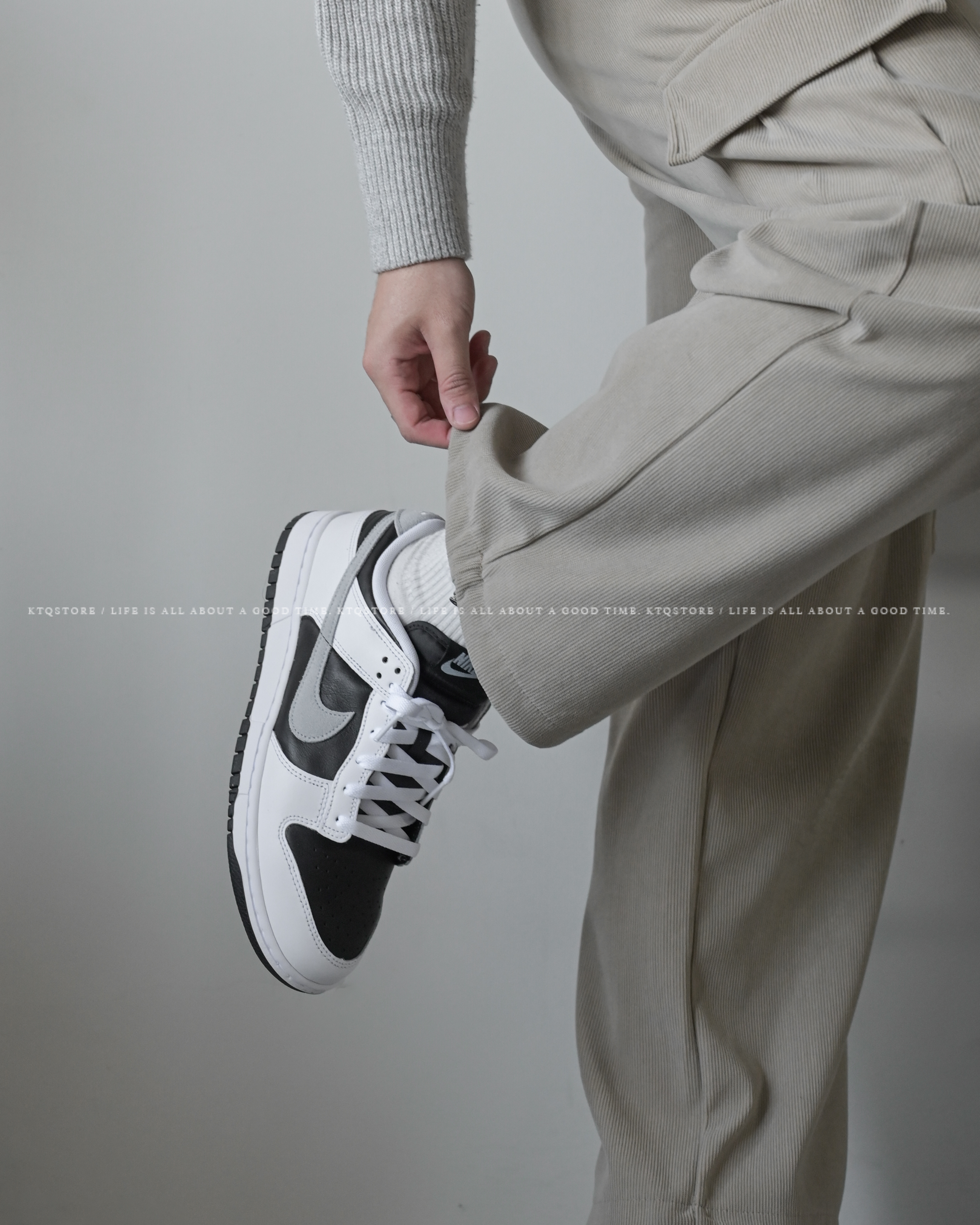 KTQ STORE ‧ Nike Dunk Low "Reverse Panda 2.0" 反轉熊貓 白黑灰 IB4620-141